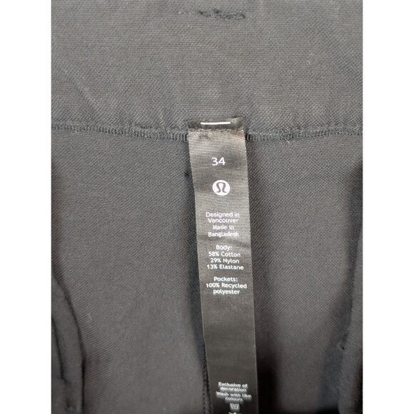 Lululemon Commission Shorts 9" Black Men's Size 34 - Picture 5 of 10